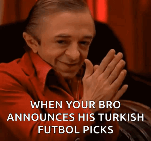 Man in Red Shirt Clapping When Bro Announces Football Picks