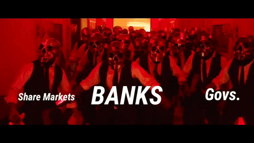 Man In Red Shirt Doing Dab With Bitcoin GIF
