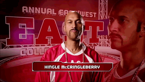 Man in Red Shirt Hingle McCringleberry