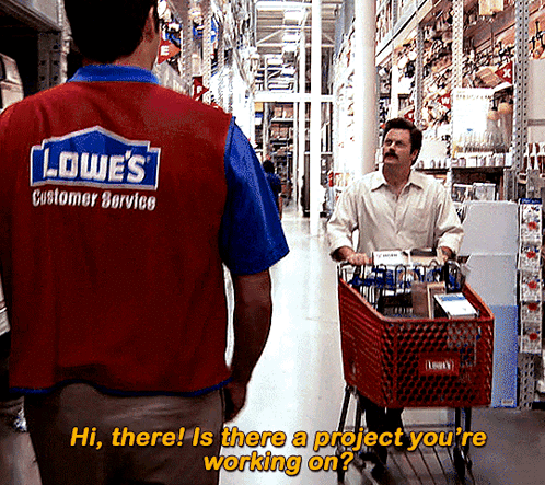Man In Red Shirt Holding Box Saying Success GIF