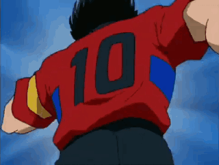 Man in Red Shirt Number 10