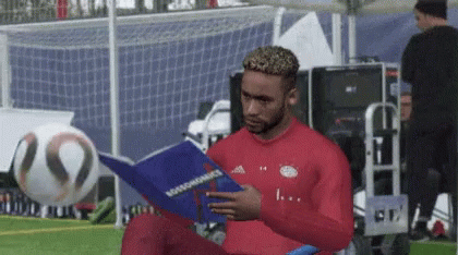 Man in Red Shirt Reading Rossonomics