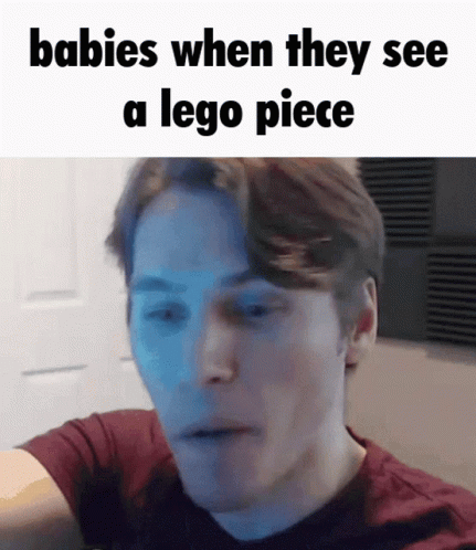 Man in Red Shirt Saying Babies