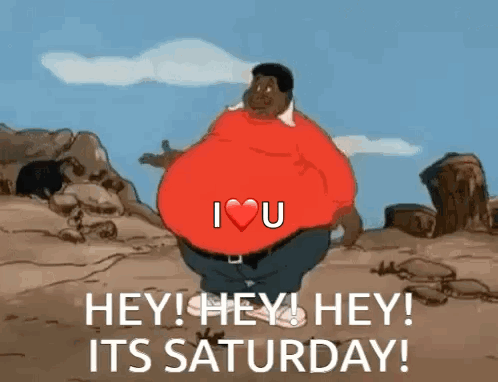 Man in Red Shirt Saying I Love You
