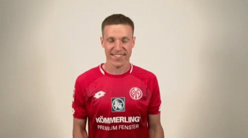 Man In Red Shirt Saying Kommerling Premium Fenster GIF