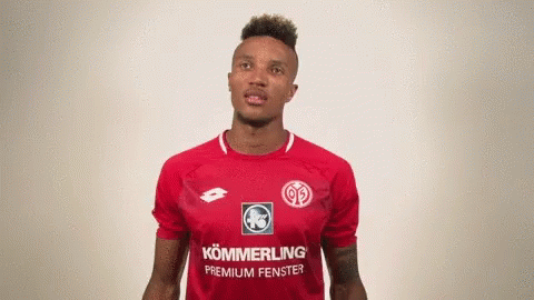 Man in Red Shirt Saying Kommerling Premium Fenster
