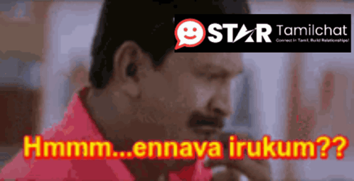 Man in Red Shirt Says Hmm Ennaya Irukum