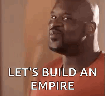 Man in Red Shirt Talking About Building an Empire