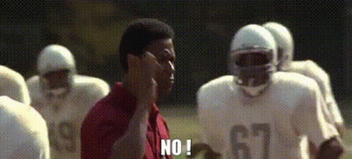Man In Red Shirt Talking On Phone With Football Players GIF