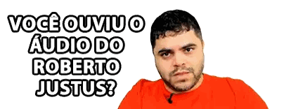 Man in Red Shirt Voce Ouviu Audio