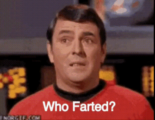 Man in Red Shirt Who Farted