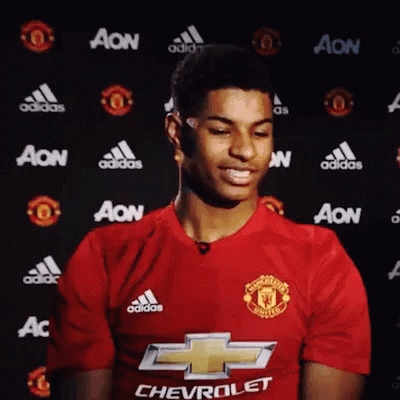 Man In Red Shirt With Chevrolet GIF