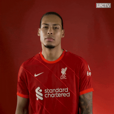 Man In Red Shirt With LFCTV GIF