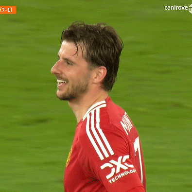 Man in Red Shirt With X on Sleeve