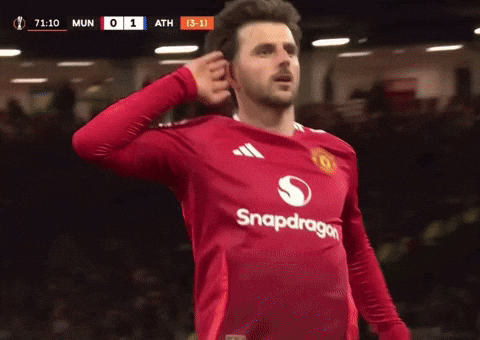 Man In Red Snapdragon Jersey On Field GIF
