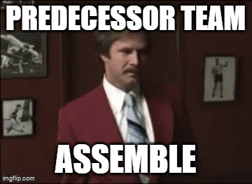 Man in Red Suit and Tie Rebels Assemble
