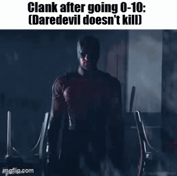 Man In Red Suit With Sword GIF