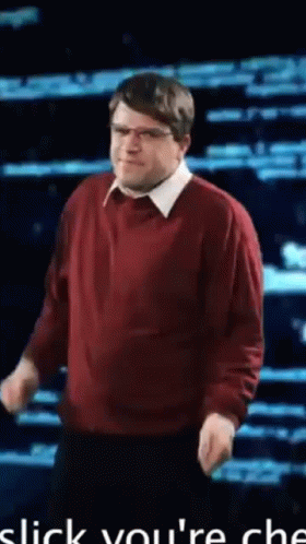 Man in Red Sweater and Black Pants Dancing