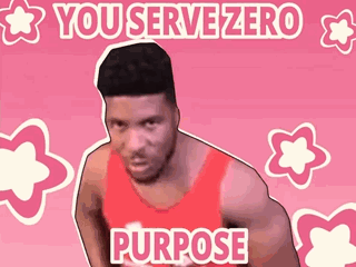Man in Red Tank Top on Pink Background