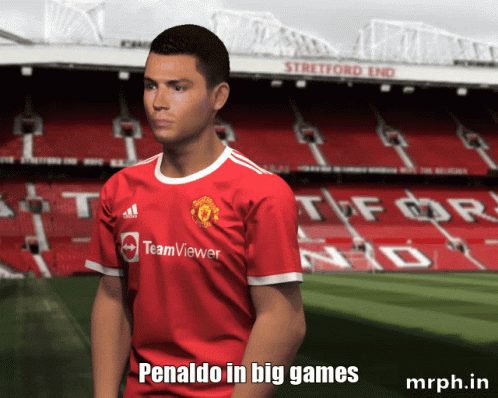 Man In Red TeamViewer Jersey GIF
