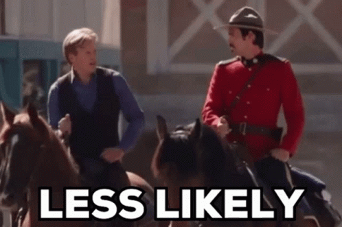 Man In Red Uniform Riding Horse GIF