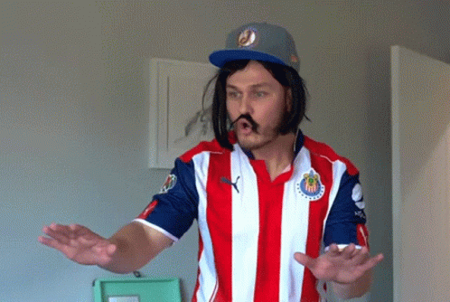 Man In Red White And Blue Striped Shirt And Hat GIF