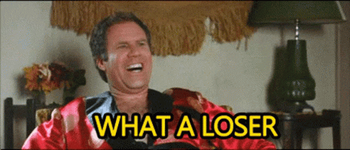 Man In Robe Laughing Saying What A Loser GIF