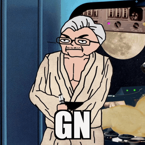 Man in Robe with GN