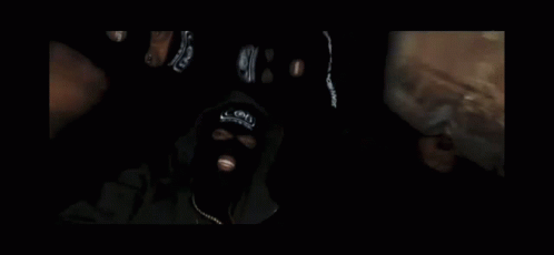 Man in Ski Mask Attacked by Hoodie