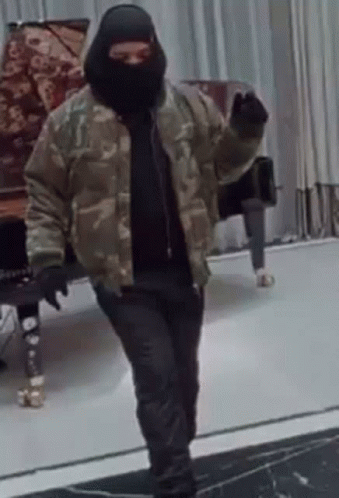 Man in Ski Mask Dancing