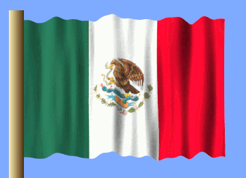 Man in Sombrero Holding Flag Saying Maru