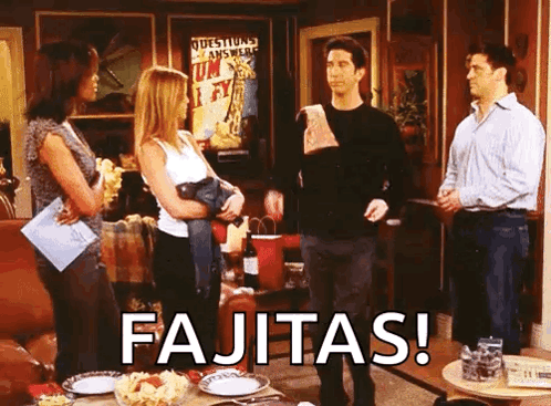 Man In Sombrero Holding Maracas Fajita Night GIF