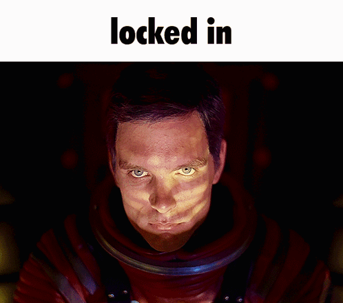 Man in Space Suit Locked In