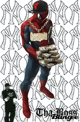 Man in Spiderman Costume Holding Money