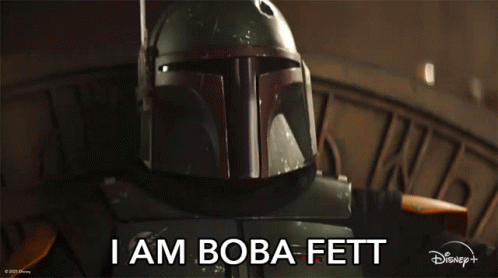Man in Star Wars Costume Running Past Star Wars Weekends Sign