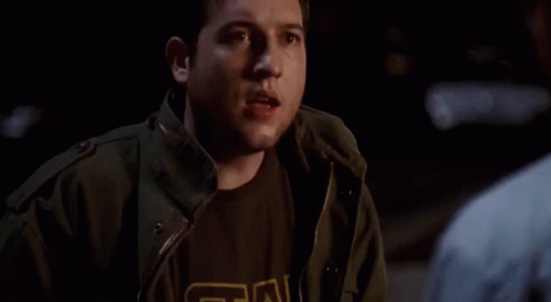 Man In Star Wars Shirt Saying I Care GIF