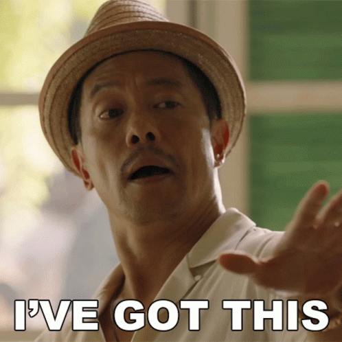 Man In Straw Hat Says I've Got This GIF