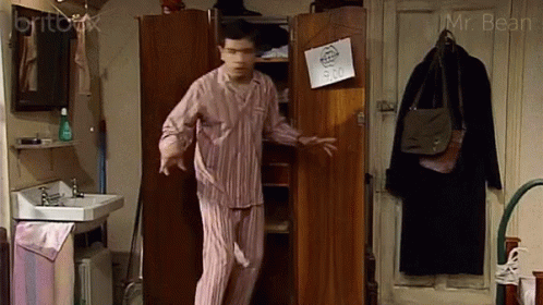 Man in Striped Pajamas by Mr Bean Closet