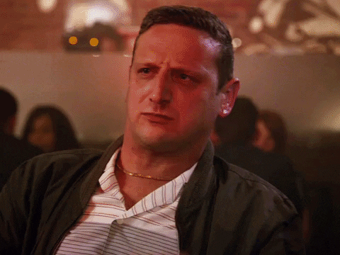 Man in Striped Shirt and Choker