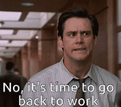 Man in Striped Shirt and Tie Saying No
