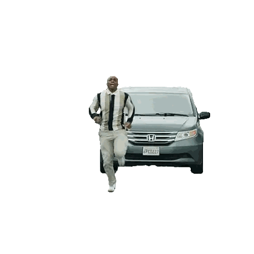 Man in Striped Shirt Running