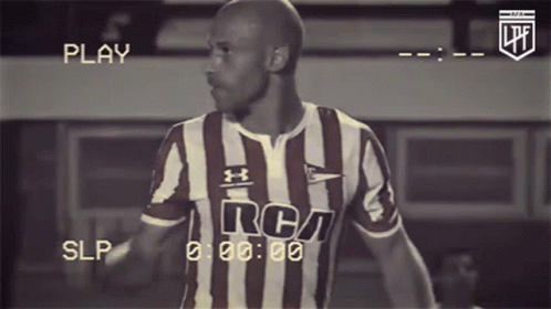 Man in Striped Shirt With RCA