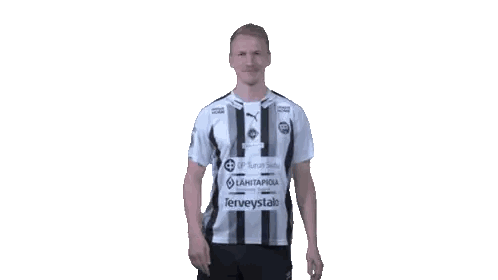 Man in Striped Shirt With Terveystalo