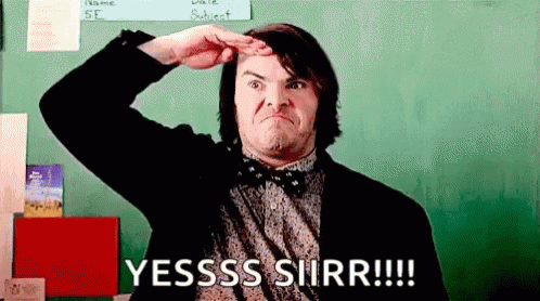 Man in Suit and Bow Tie Saluting