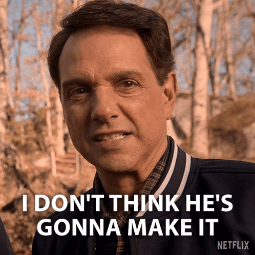 Man In Suit And Headset Says That's A Negative Jim GIF