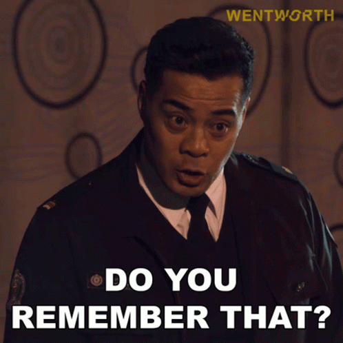 Man in Suit and Tie Asking Do You Remember That