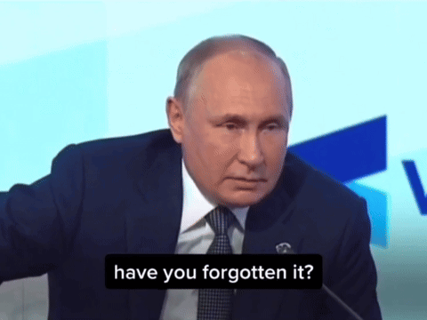 Man In Suit And Tie Asking If He Forgot GIF