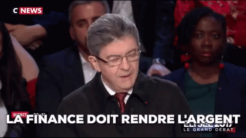 Man In Suit And Tie At Blackboard Au Beau GIF