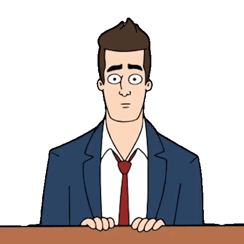 Man in Suit and Tie at Desk