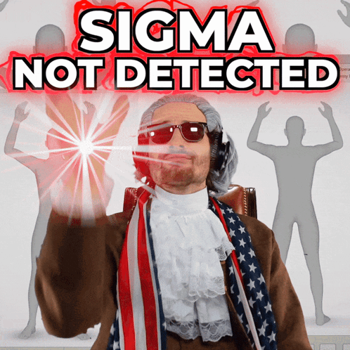 Man in Suit and Tie Before Sigma Not Detected Sign